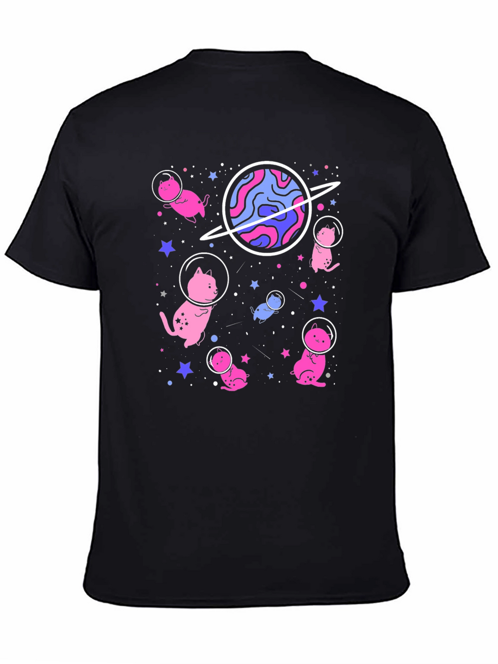 Space Cat T-Shirt - Unique Galaxy Design