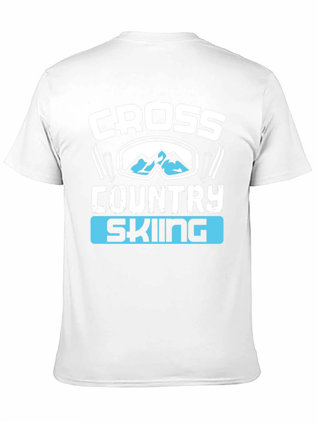 Cross Country Skiing Graphic T-Shirt