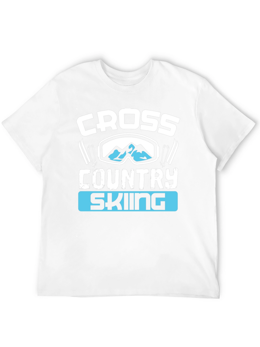 Cross Country Skiing Graphic T-Shirt