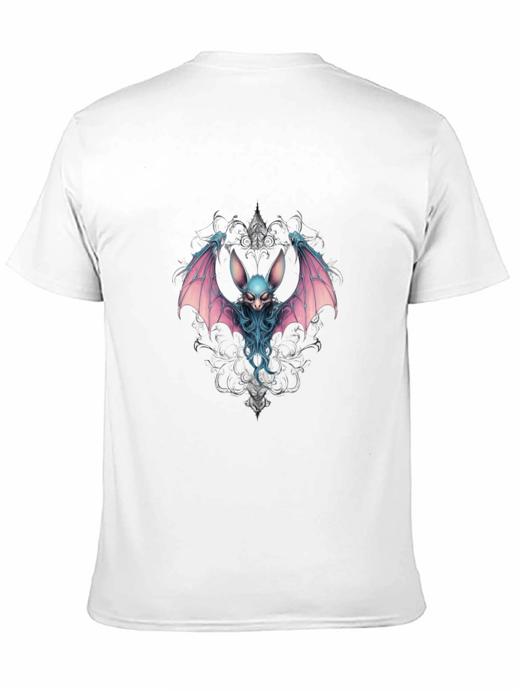 Bat Graphic Black T-Shirt