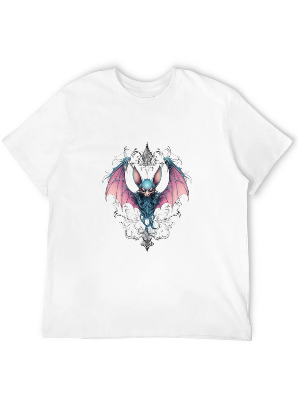 Bat Graphic Black T-Shirt