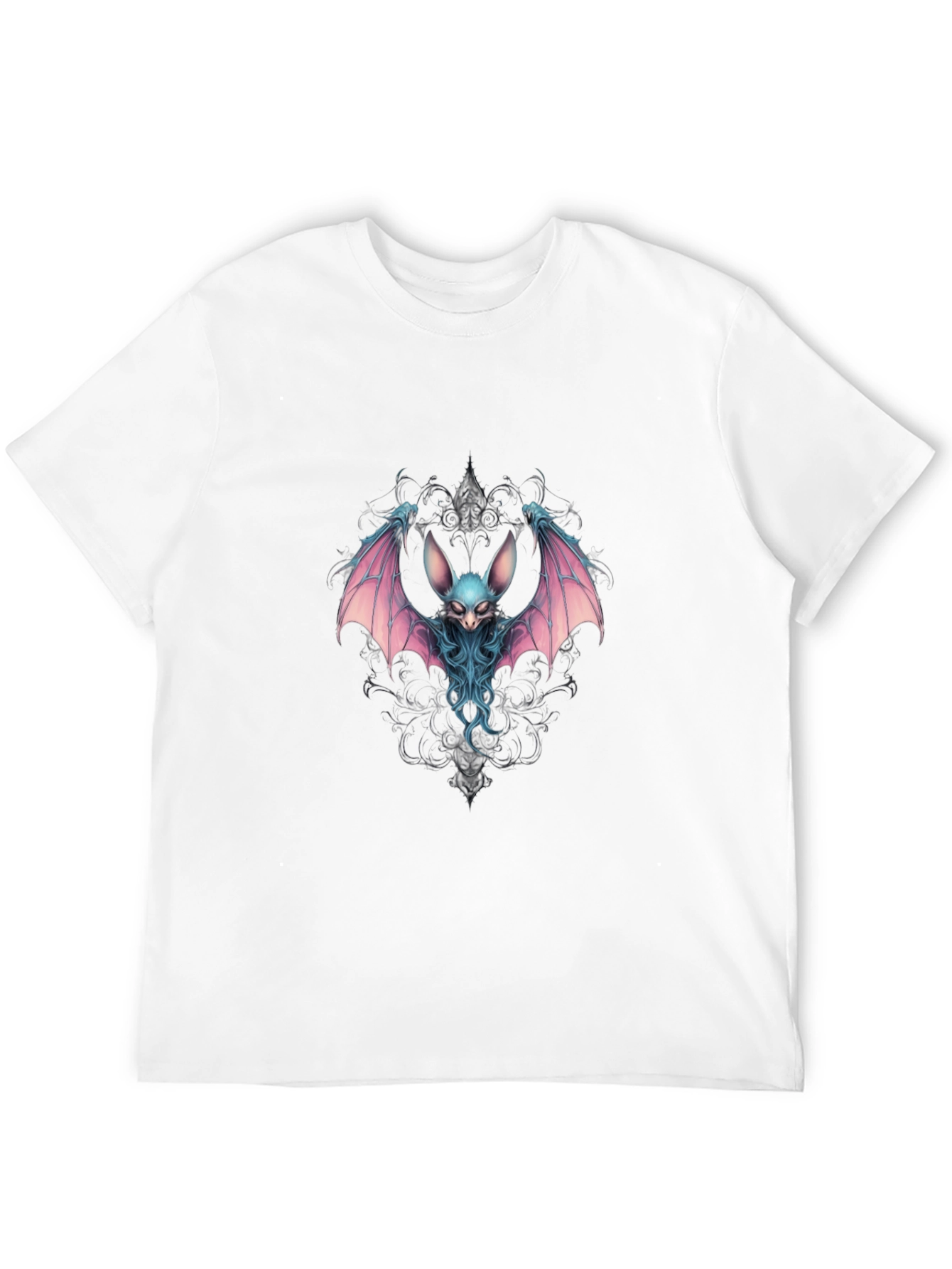 Bat Graphic Black T-Shirt
