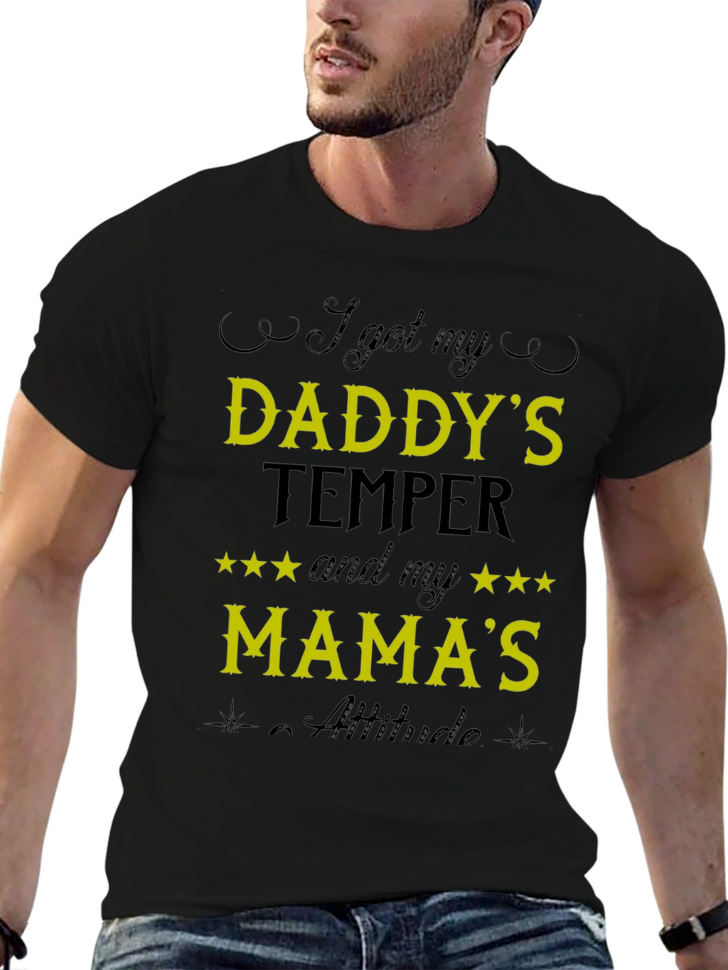 I Got My Daddys Temper Funny T-Shirt