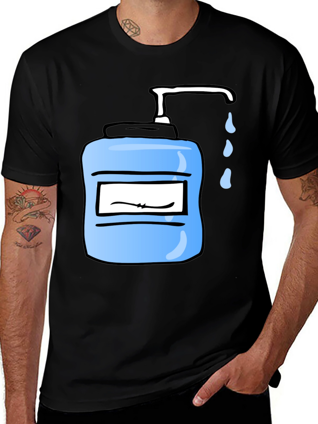 Hand Sanitizer Graphic Tee