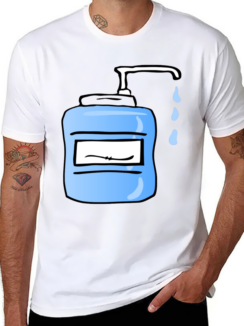 Hand Sanitizer Graphic Tee
