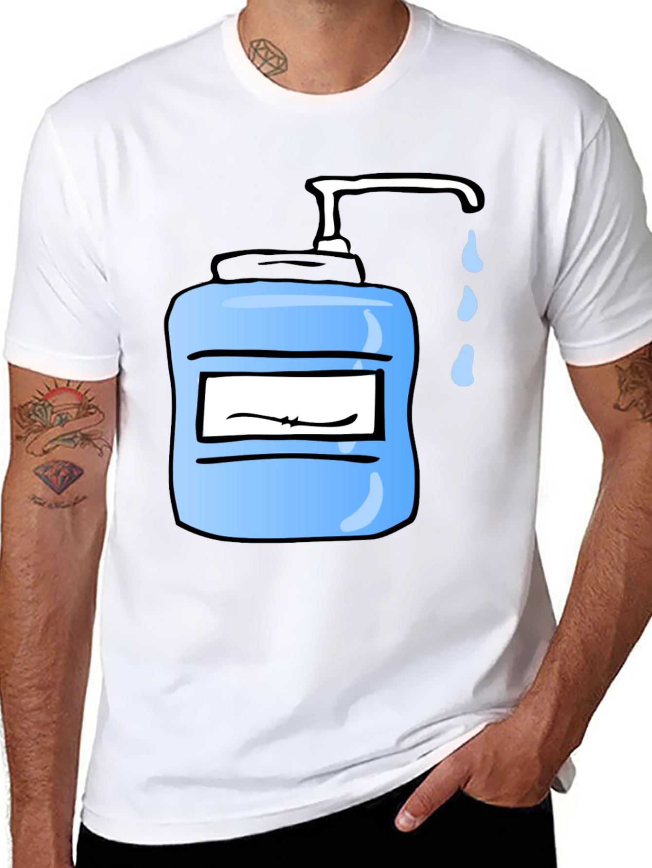 Hand Sanitizer Graphic Tee