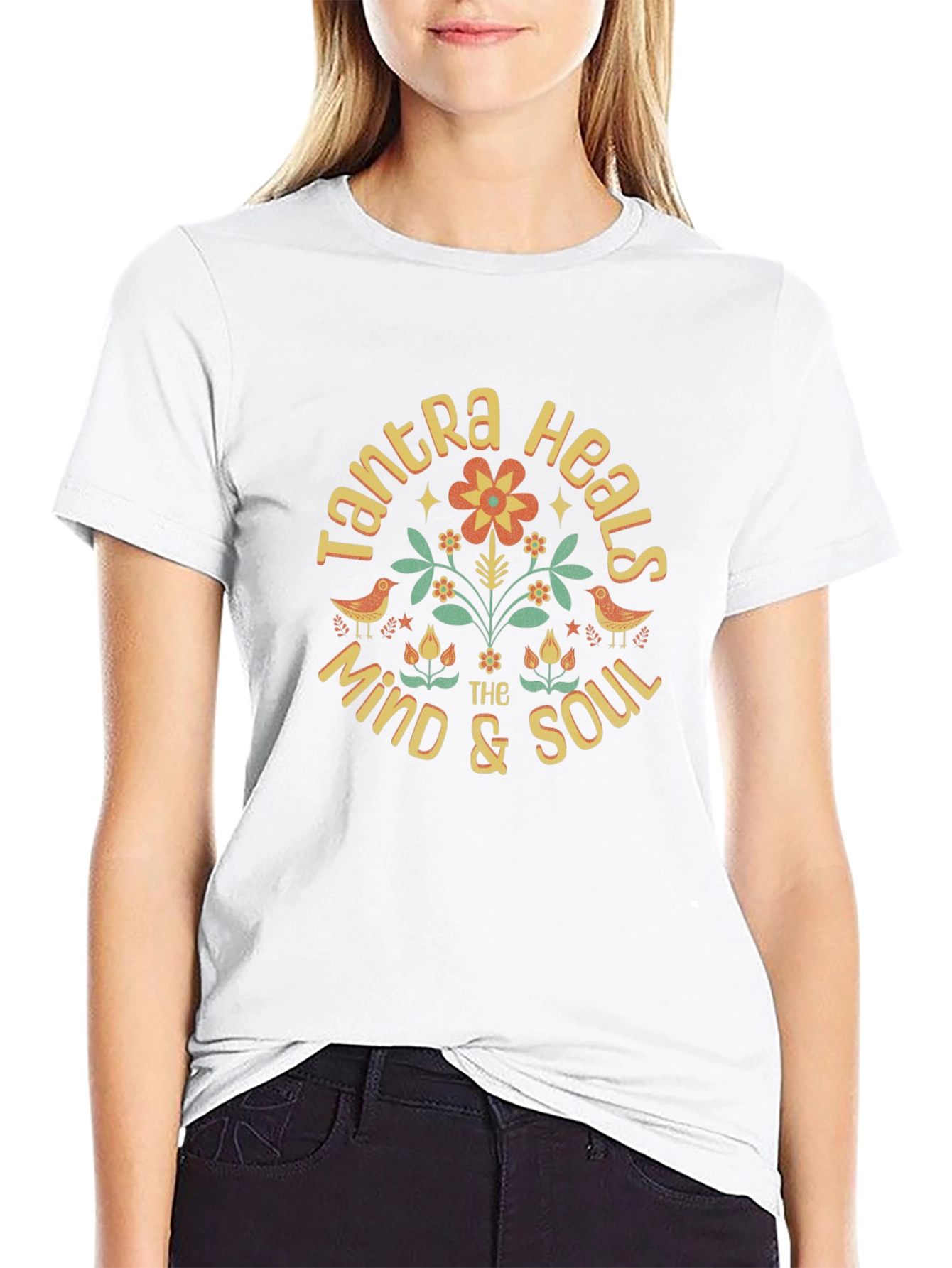 Tantra Heals Mind & Soul Graphic Tee