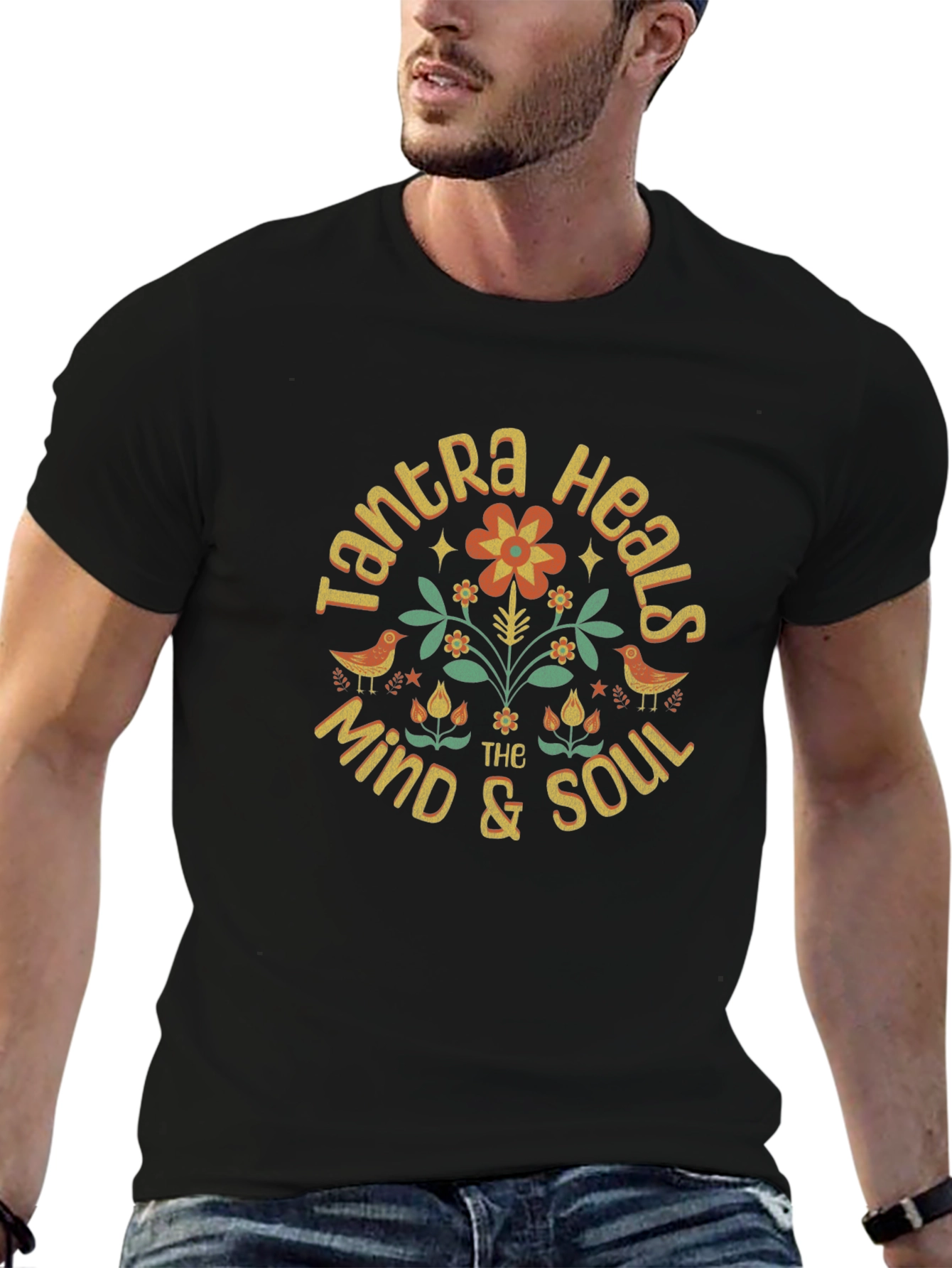 Tantra Heals Mind & Soul Graphic Tee