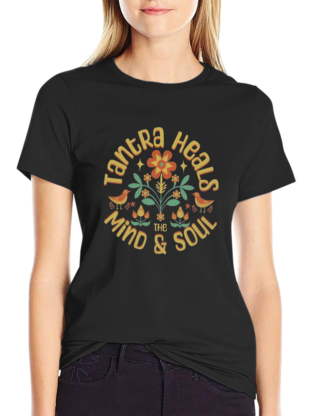 Tantra Heals Mind & Soul Graphic Tee