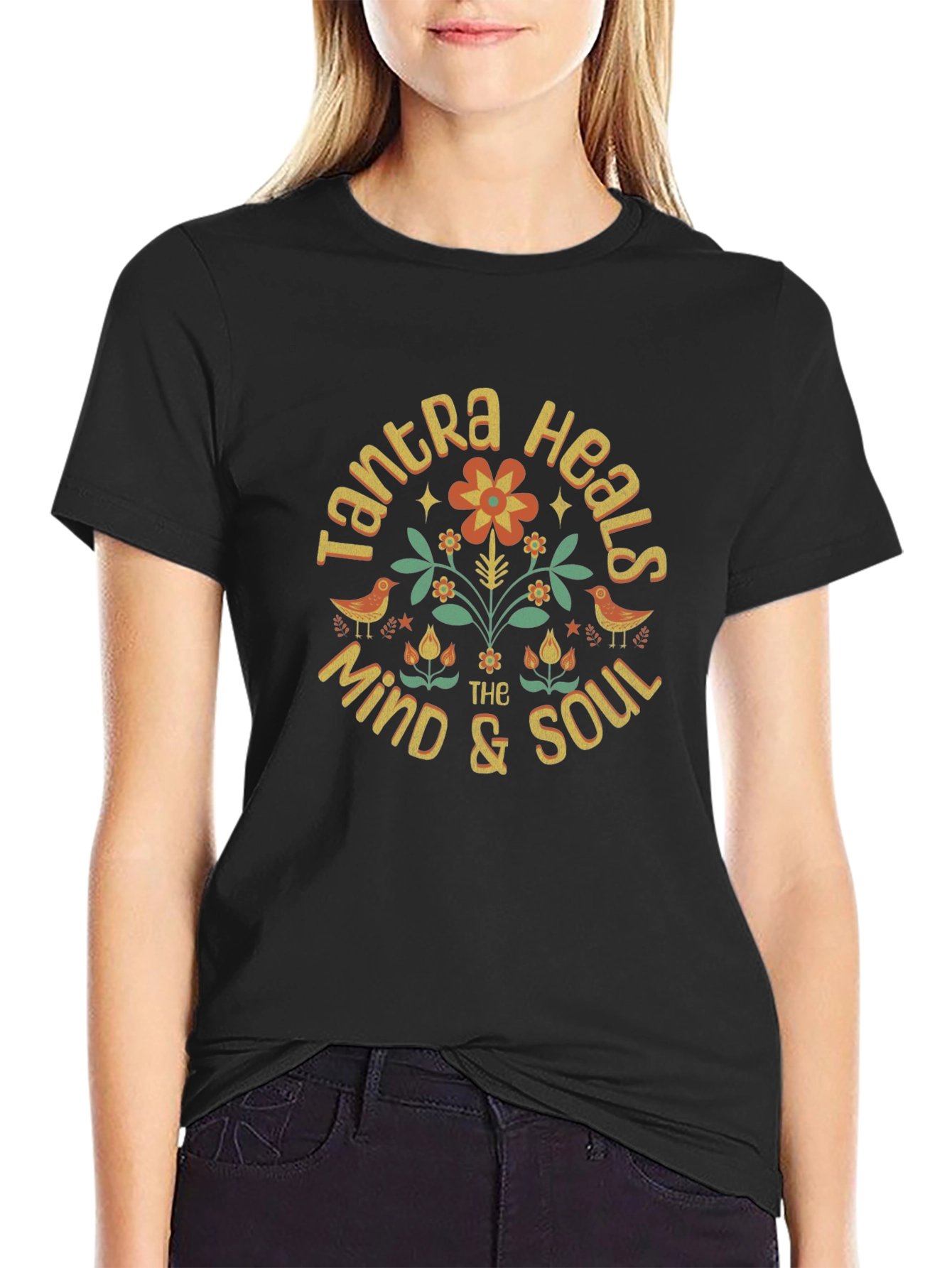 Tantra Heals Mind & Soul Graphic Tee