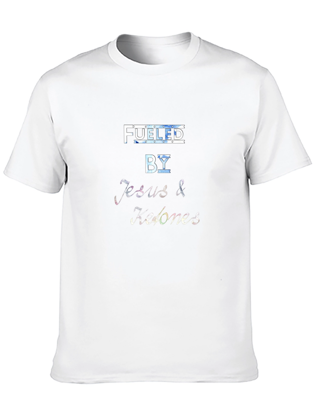 Fueled By Jesus & Ketones Black T-Shirt