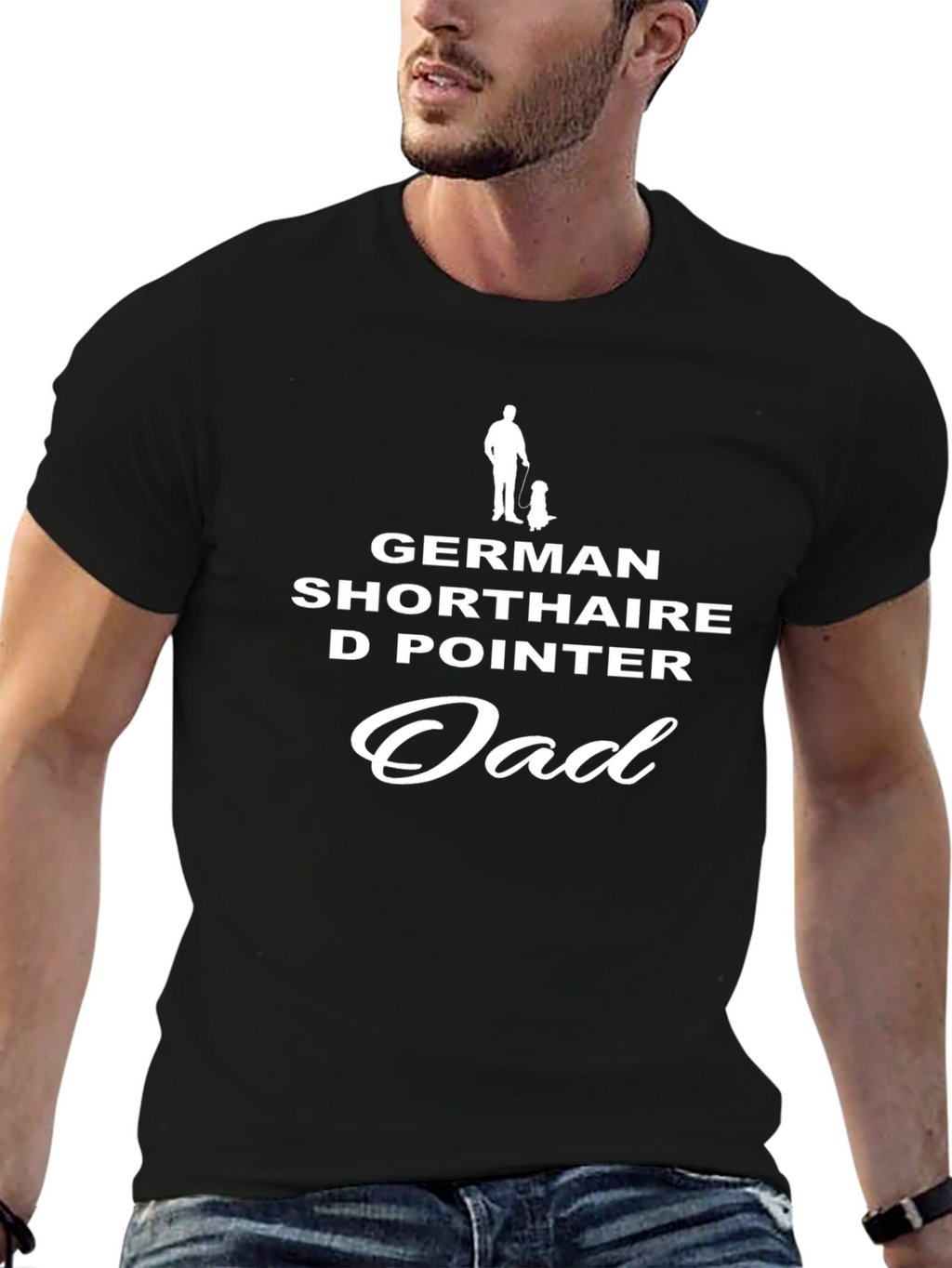 German Shorthaired Pointer Dad T-Shirt