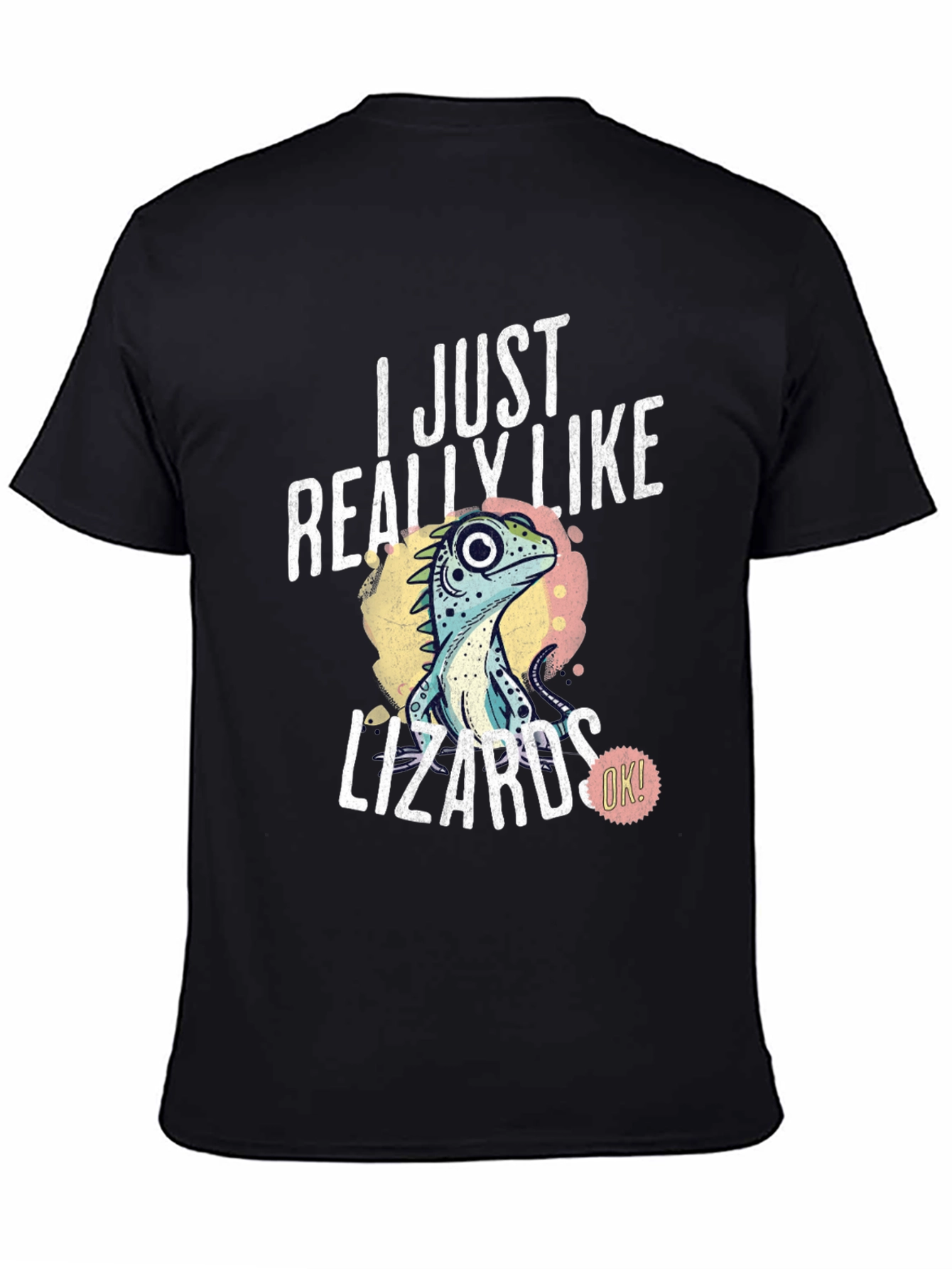 I Just Really Like Lizards T-Shirt - Unique Reptile Lover Tee