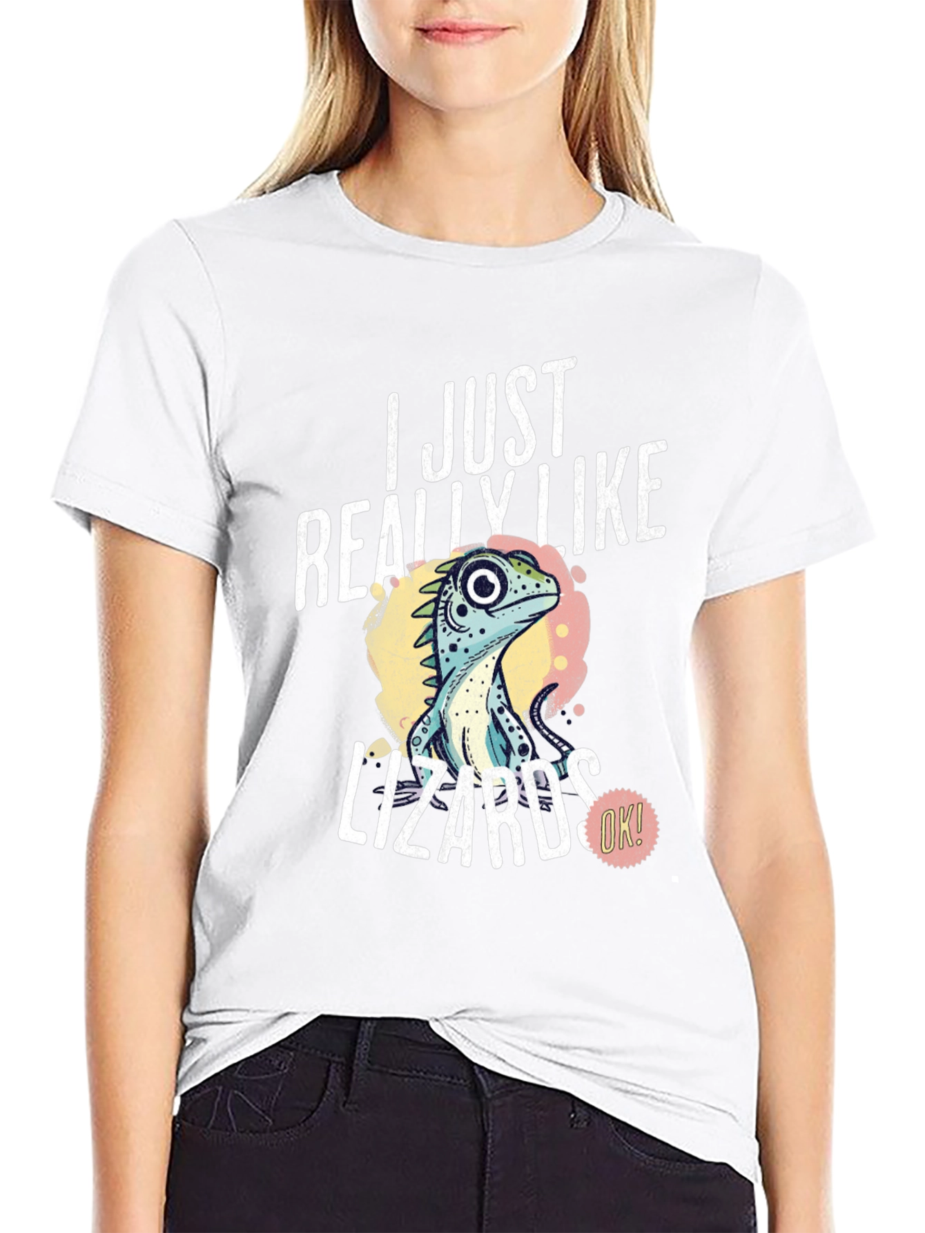 I Just Really Like Lizards T-Shirt - Unique Reptile Lover Tee