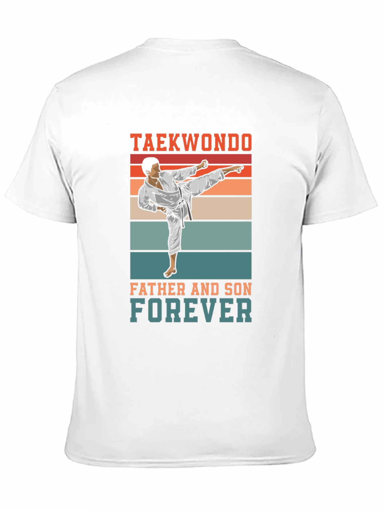 Taekwondo Father and Son Forever T-Shirt