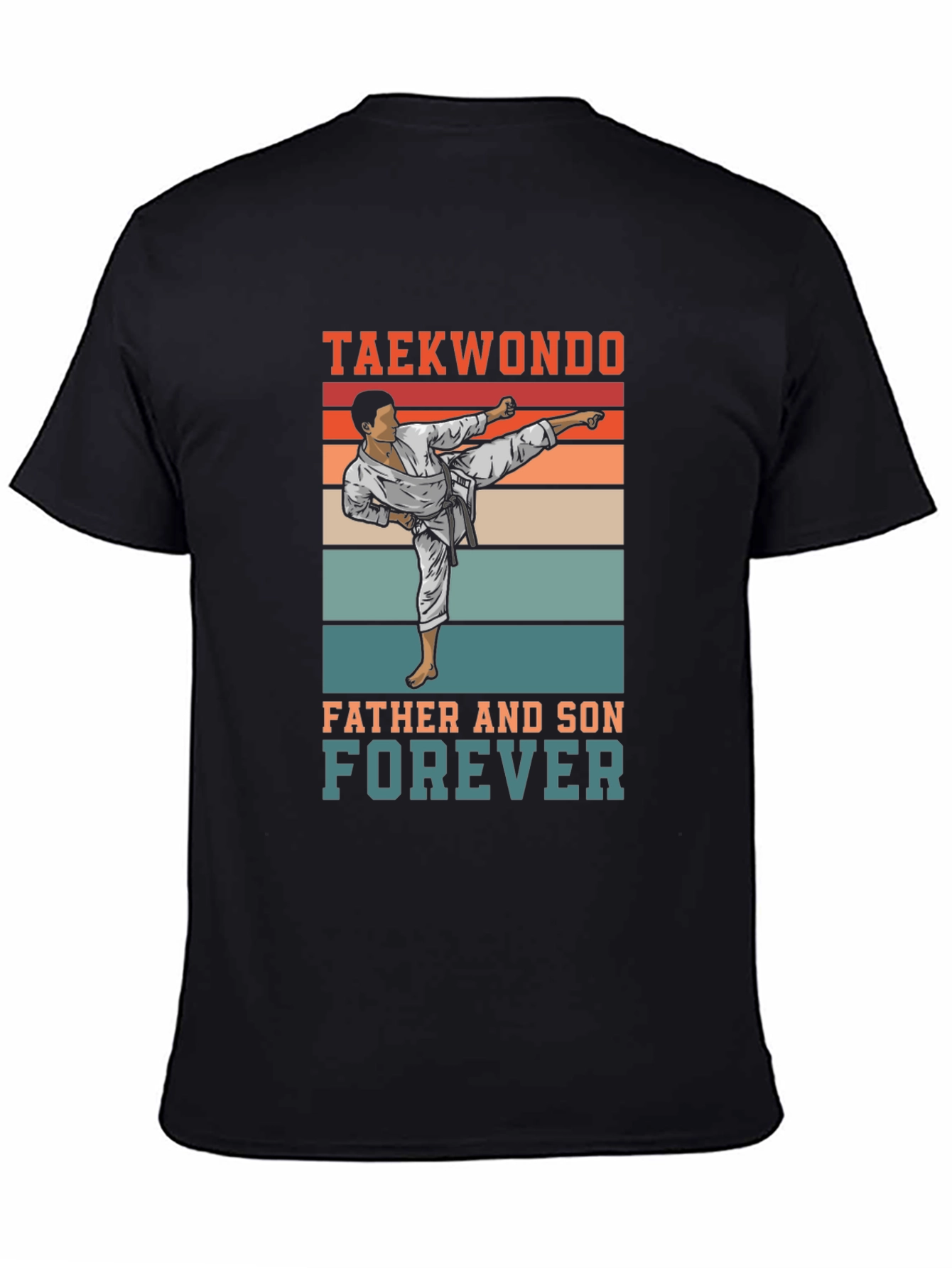 Taekwondo Father and Son Forever T-Shirt