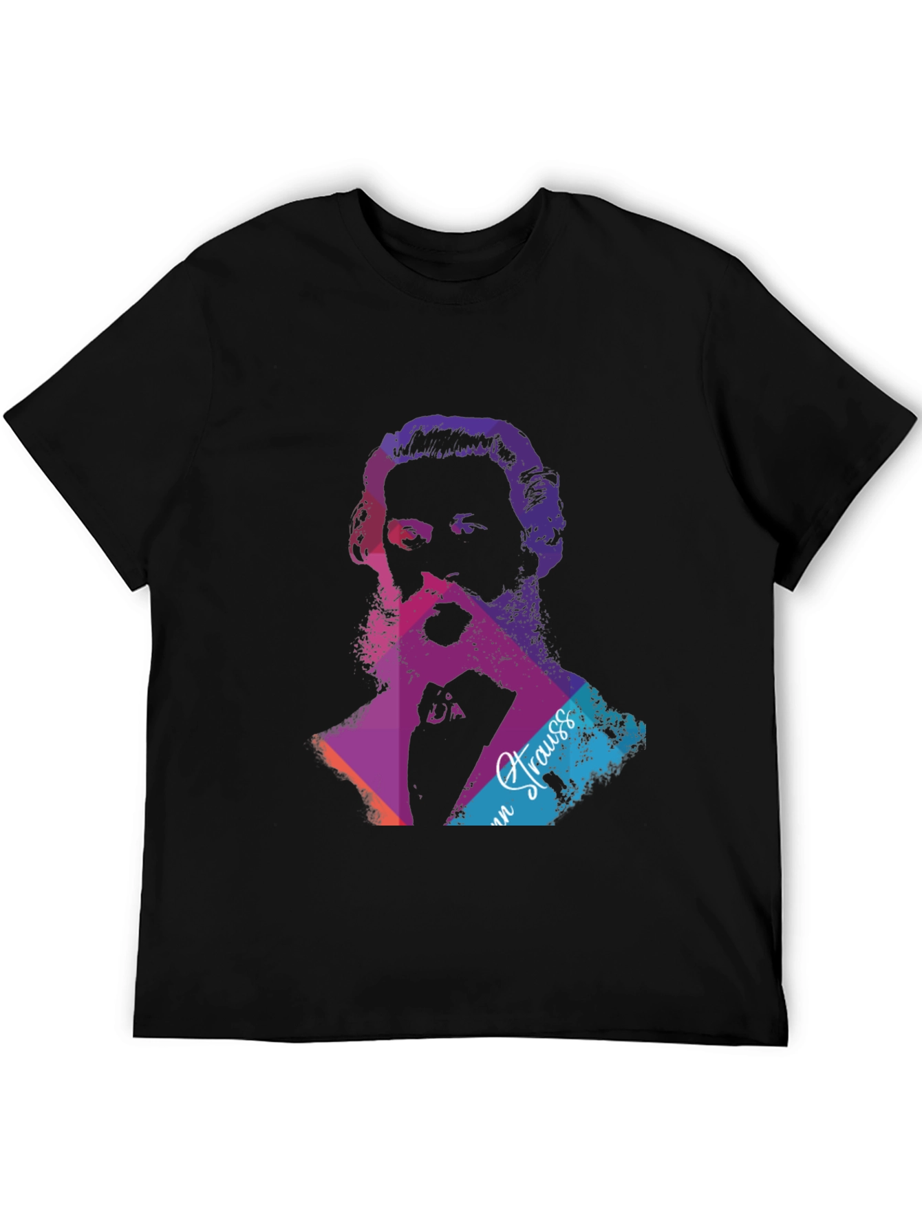 Johann Strauss Portrait T-Shirt - Graphic Tee
