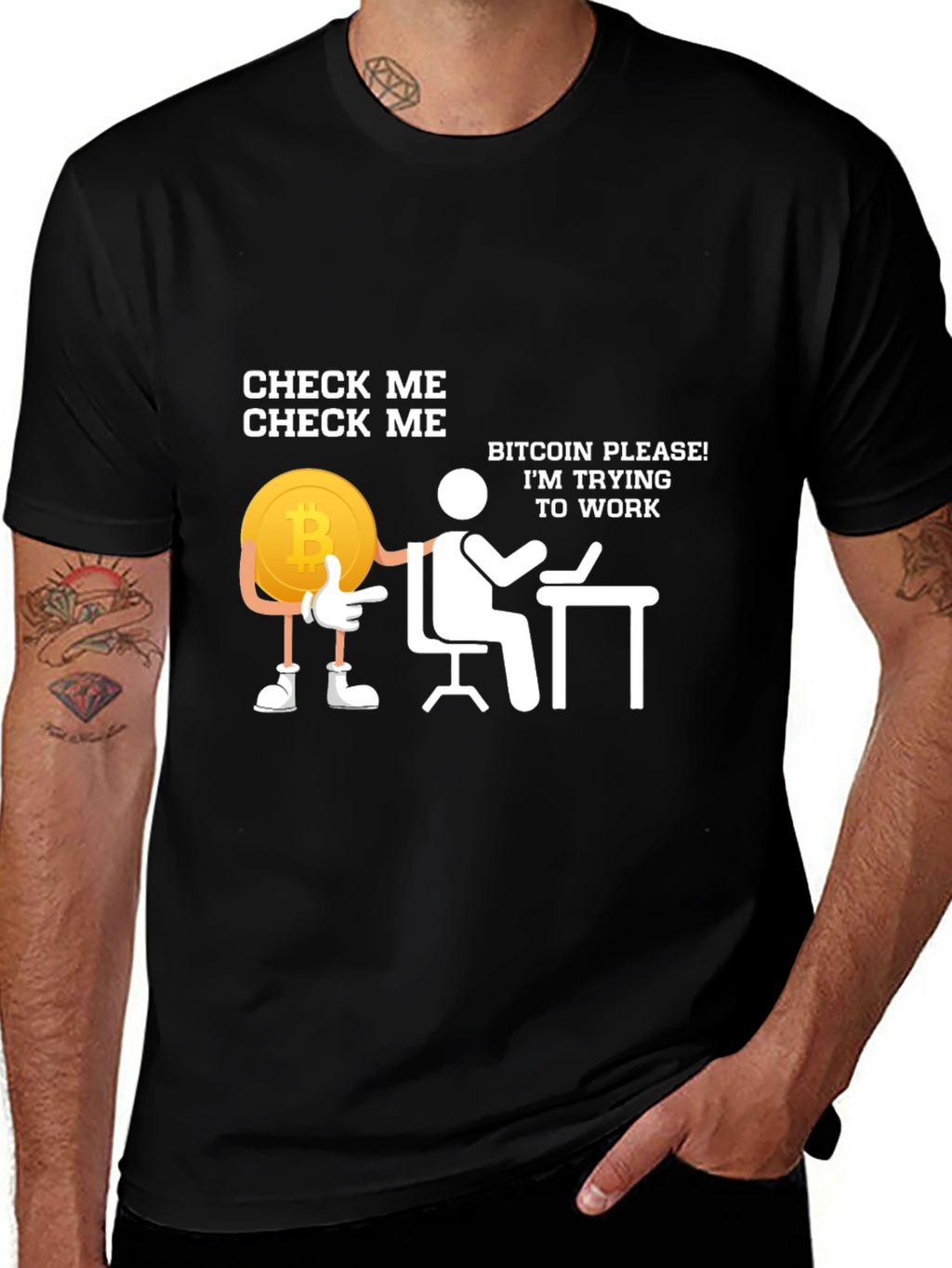Check Me Bitcoin T-Shirt
