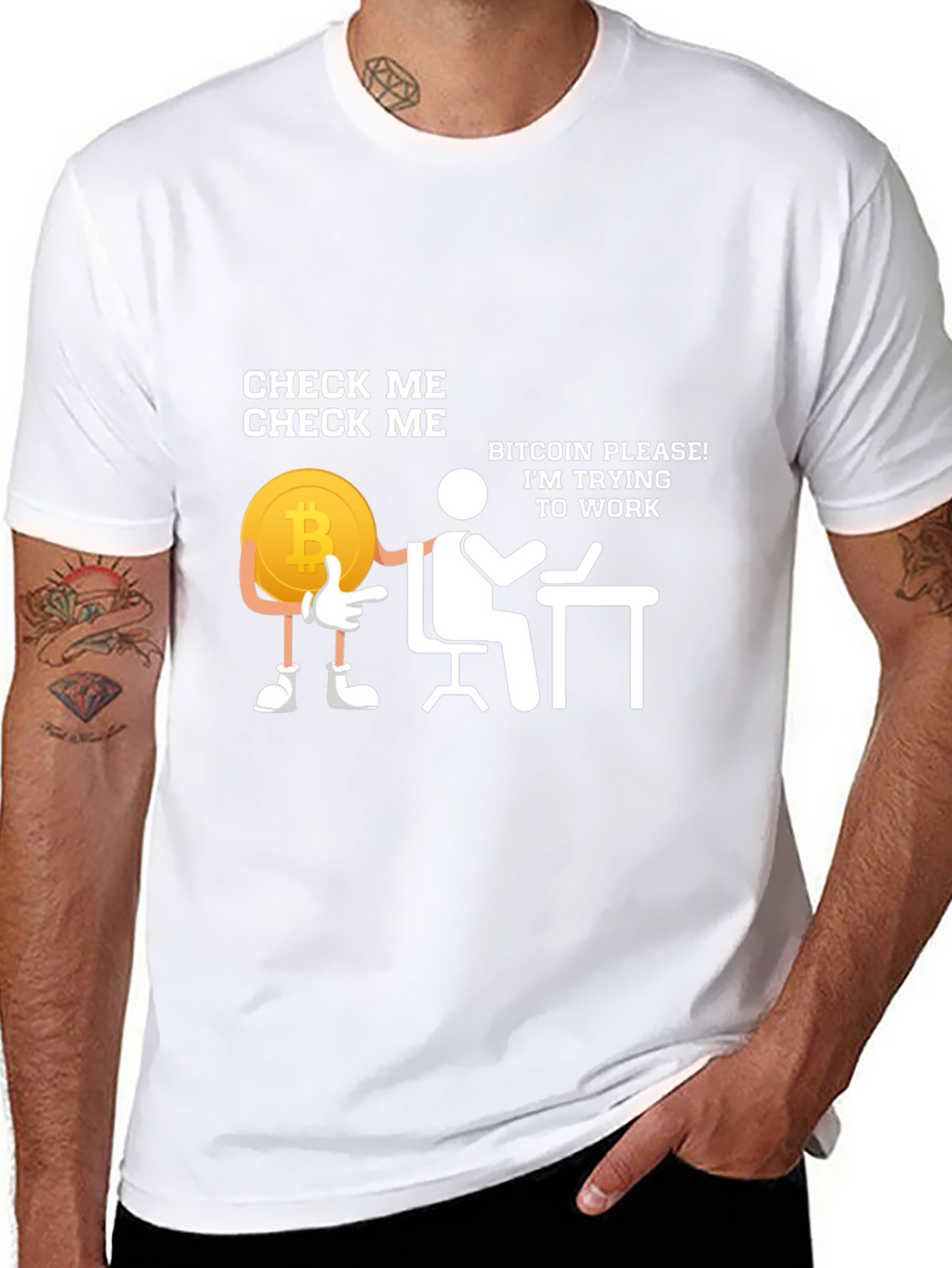 Check Me Bitcoin T-Shirt