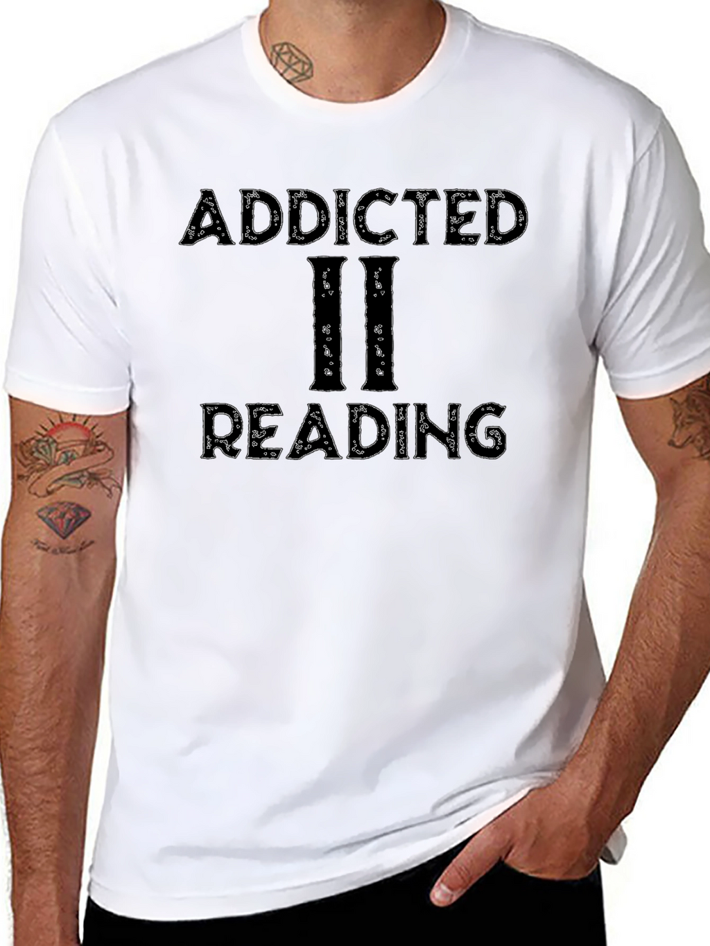 Addicted to Reading Graphic Tee