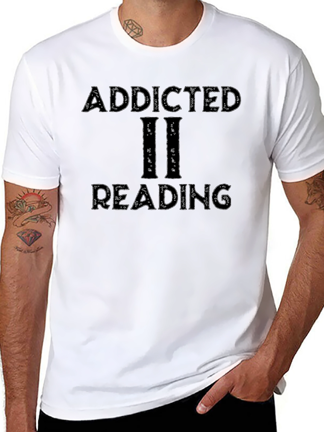 Addicted to Reading Graphic Tee
