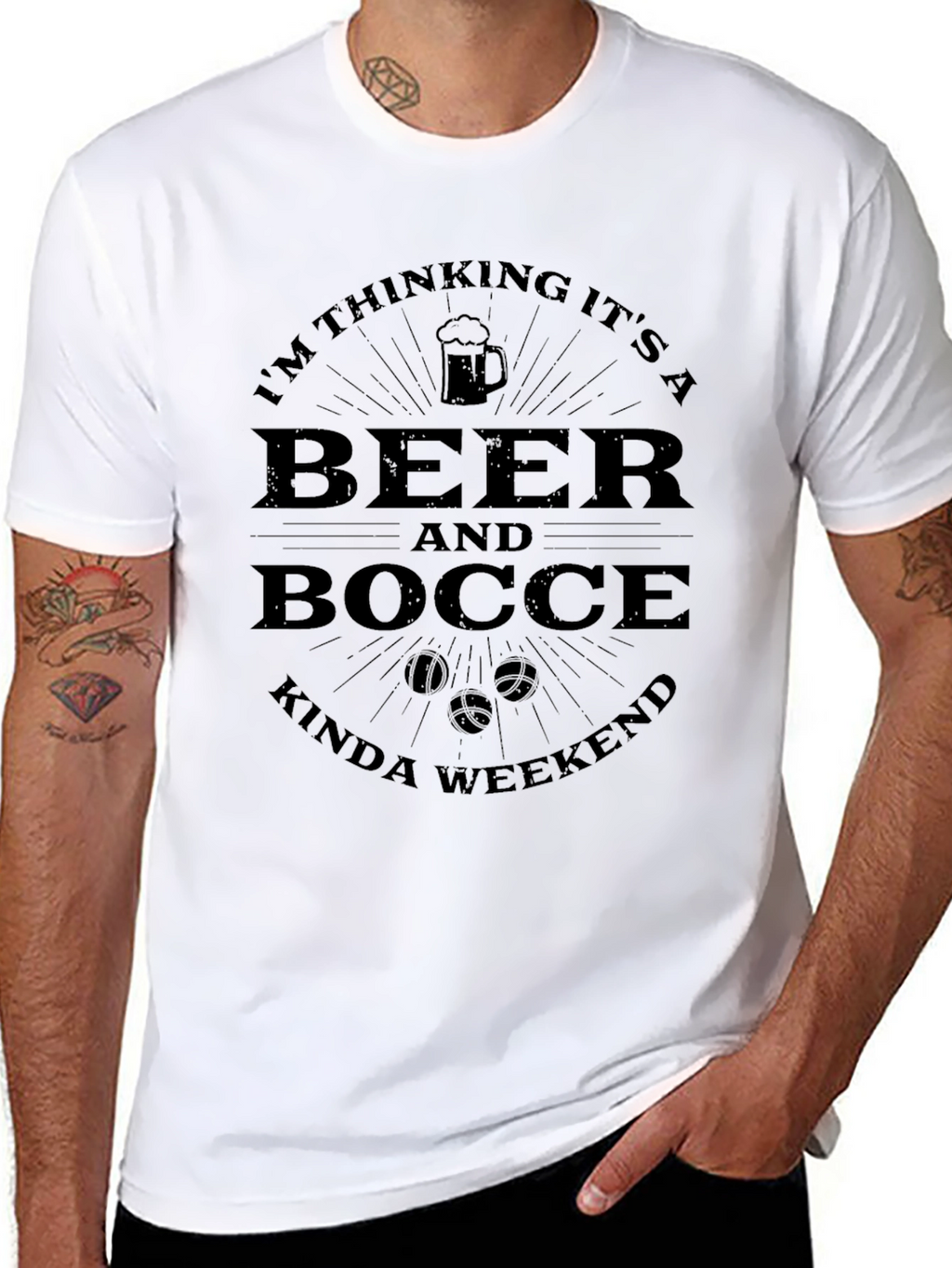Beer and Bocce Kinda Weekend T-Shirt