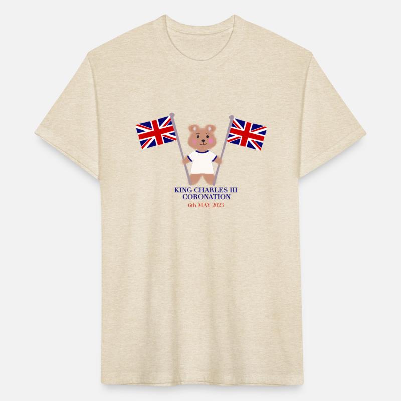 Teddy Bear British Flag King Charles
