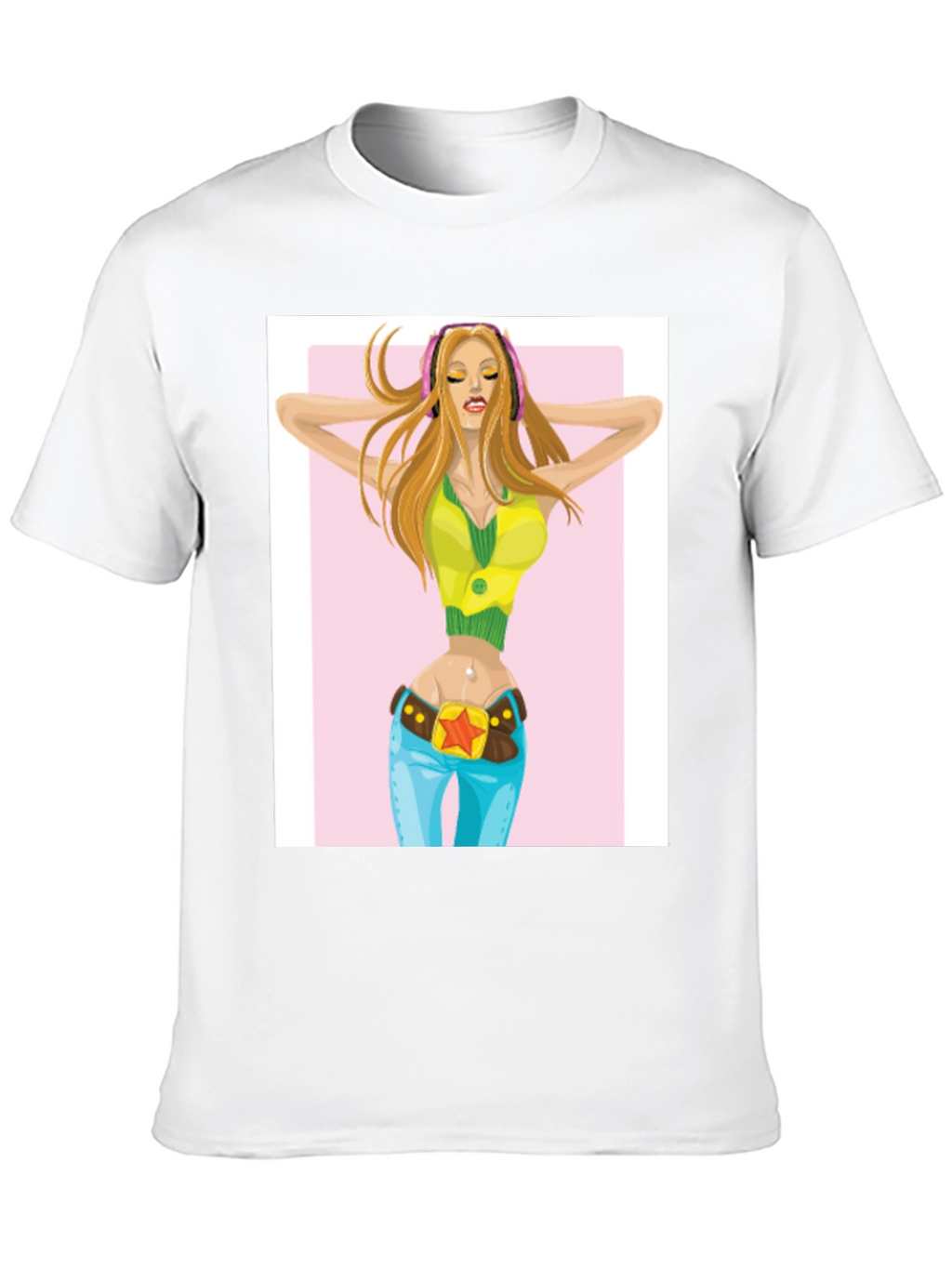 Cartoon Girl T-Shirt