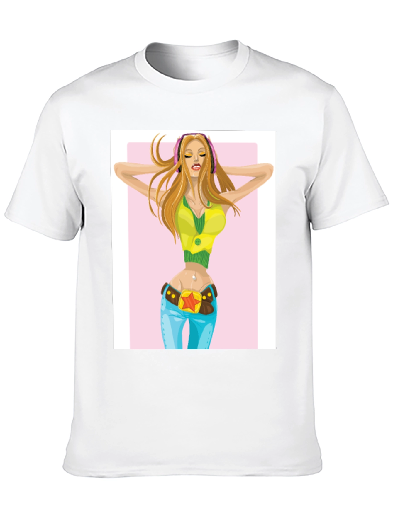 Cartoon Girl T-Shirt