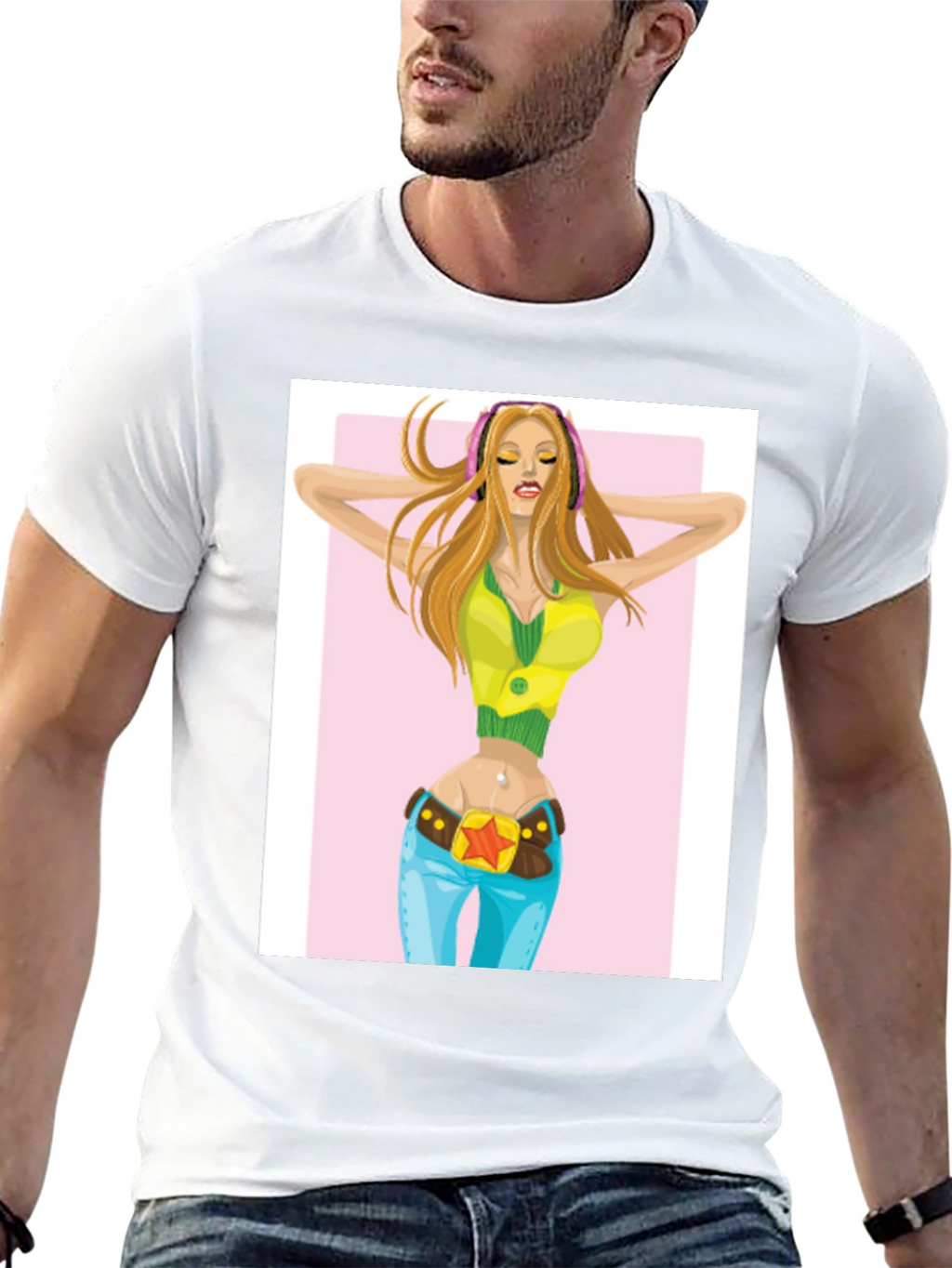 Cartoon Girl T-Shirt