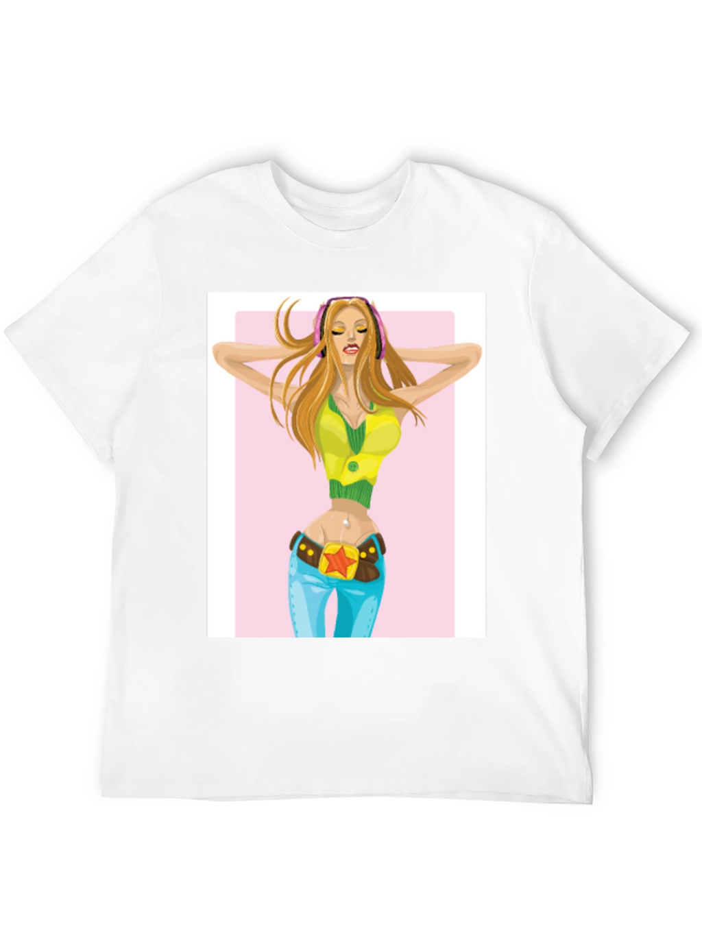 Cartoon Girl T-Shirt