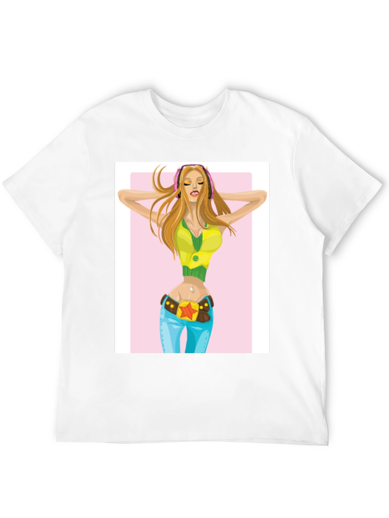 Cartoon Girl T-Shirt