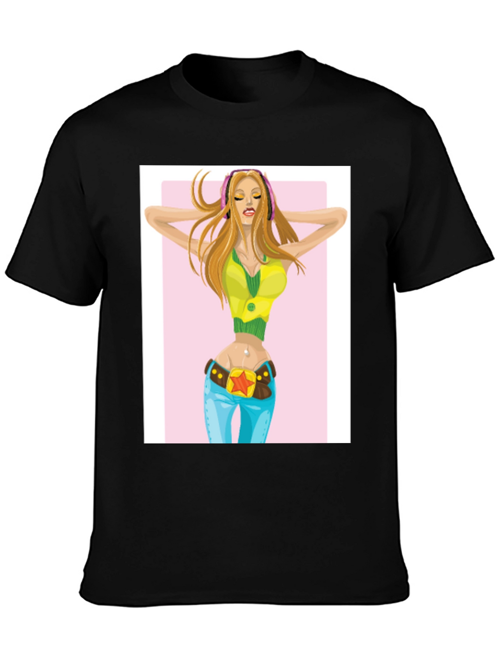 Cartoon Girl T-Shirt