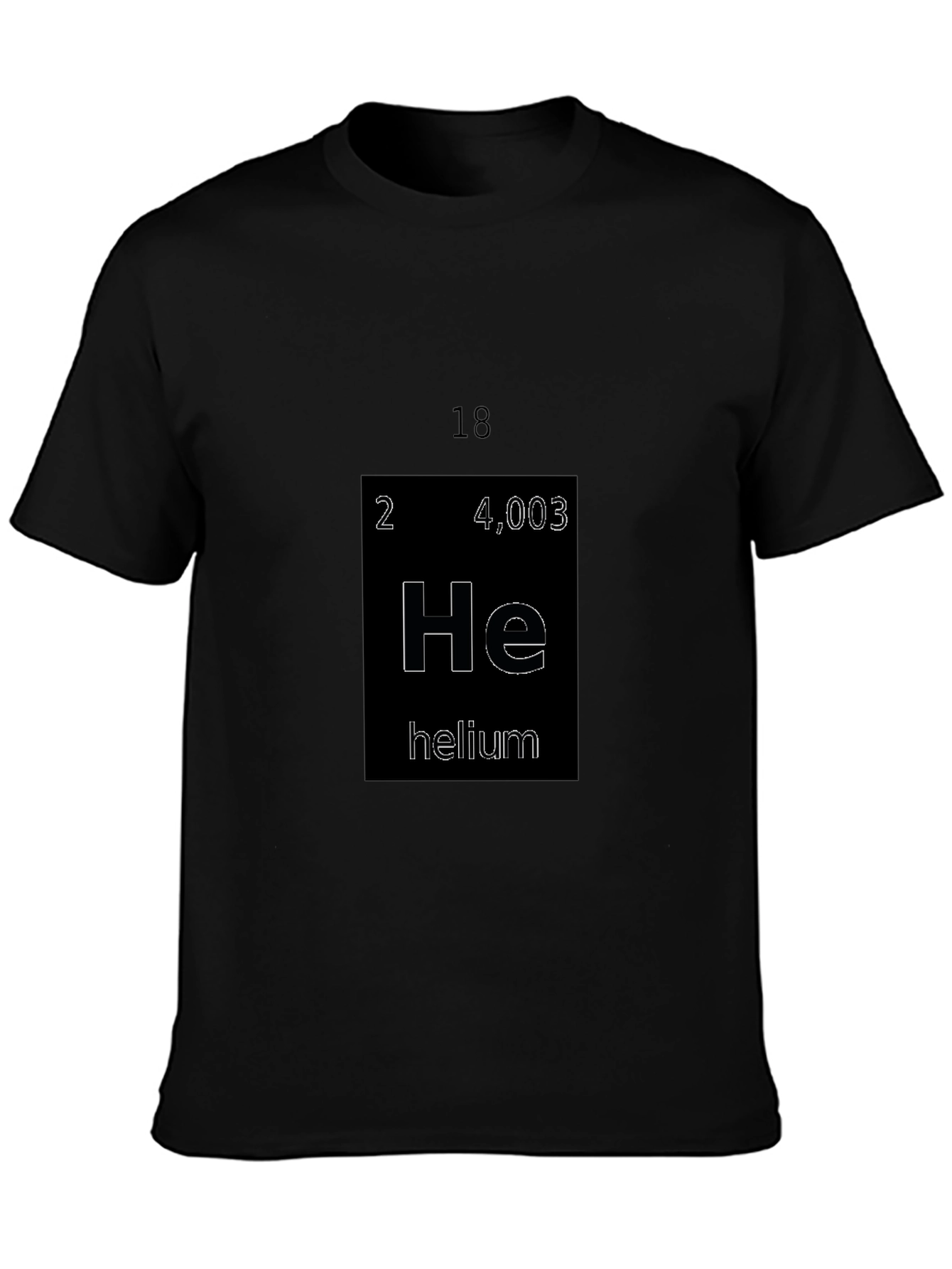 Helium Element T-Shirt - Science Chemistry Tee