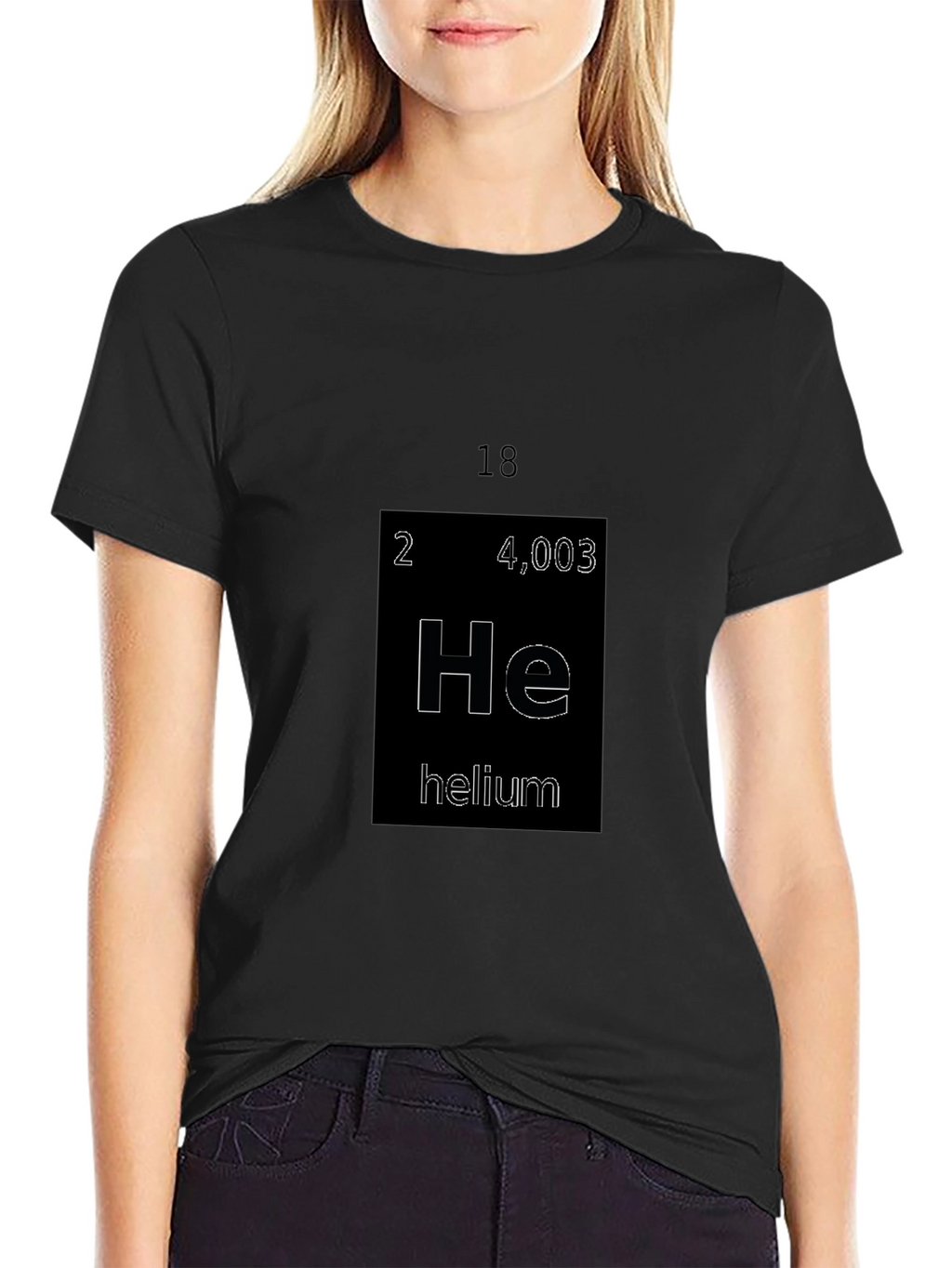 Helium Element T-Shirt - Science Chemistry Tee