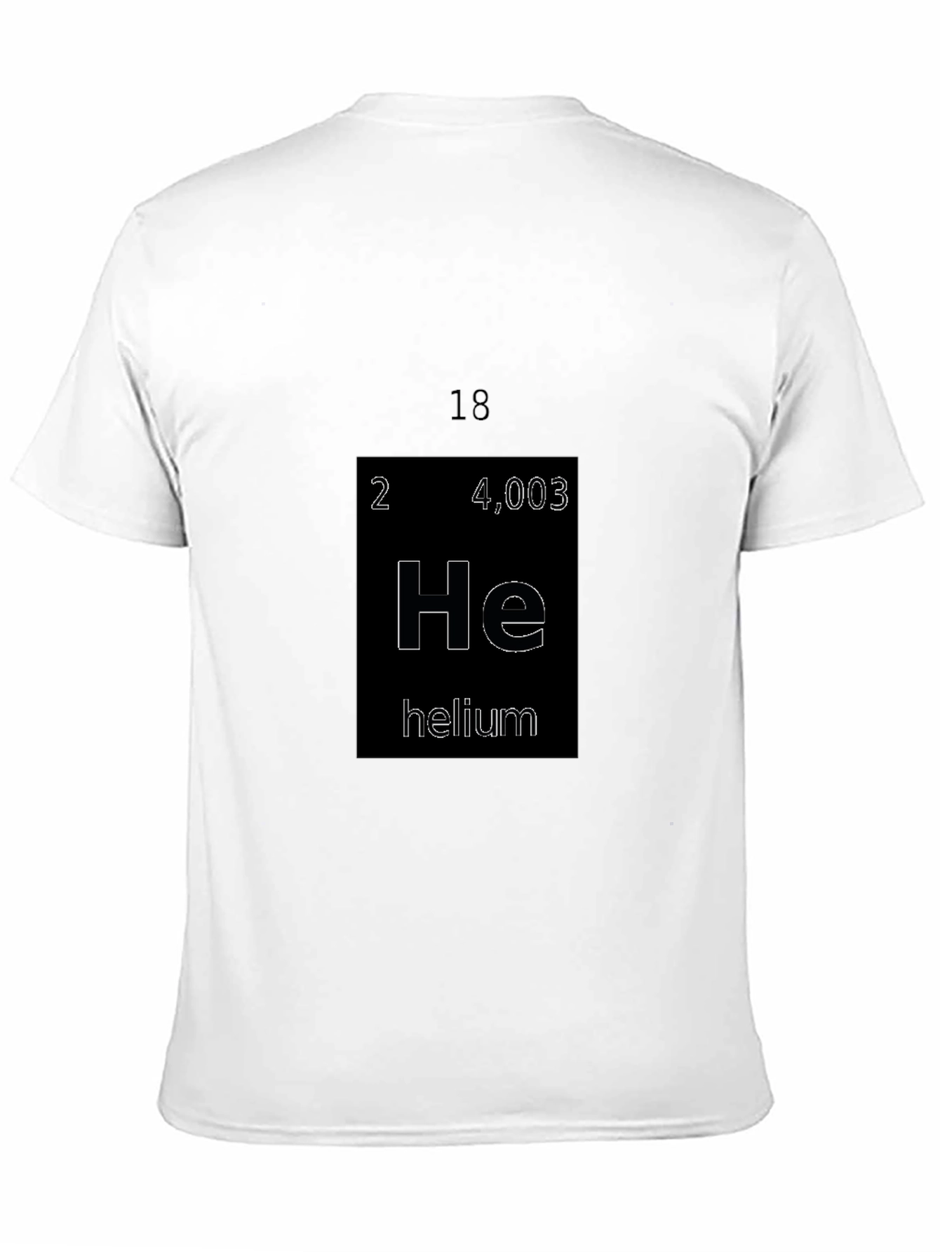 Helium Element T-Shirt - Science Chemistry Tee