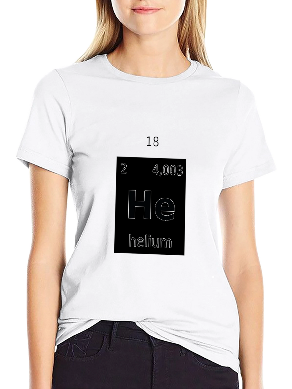Helium Element T-Shirt - Science Chemistry Tee