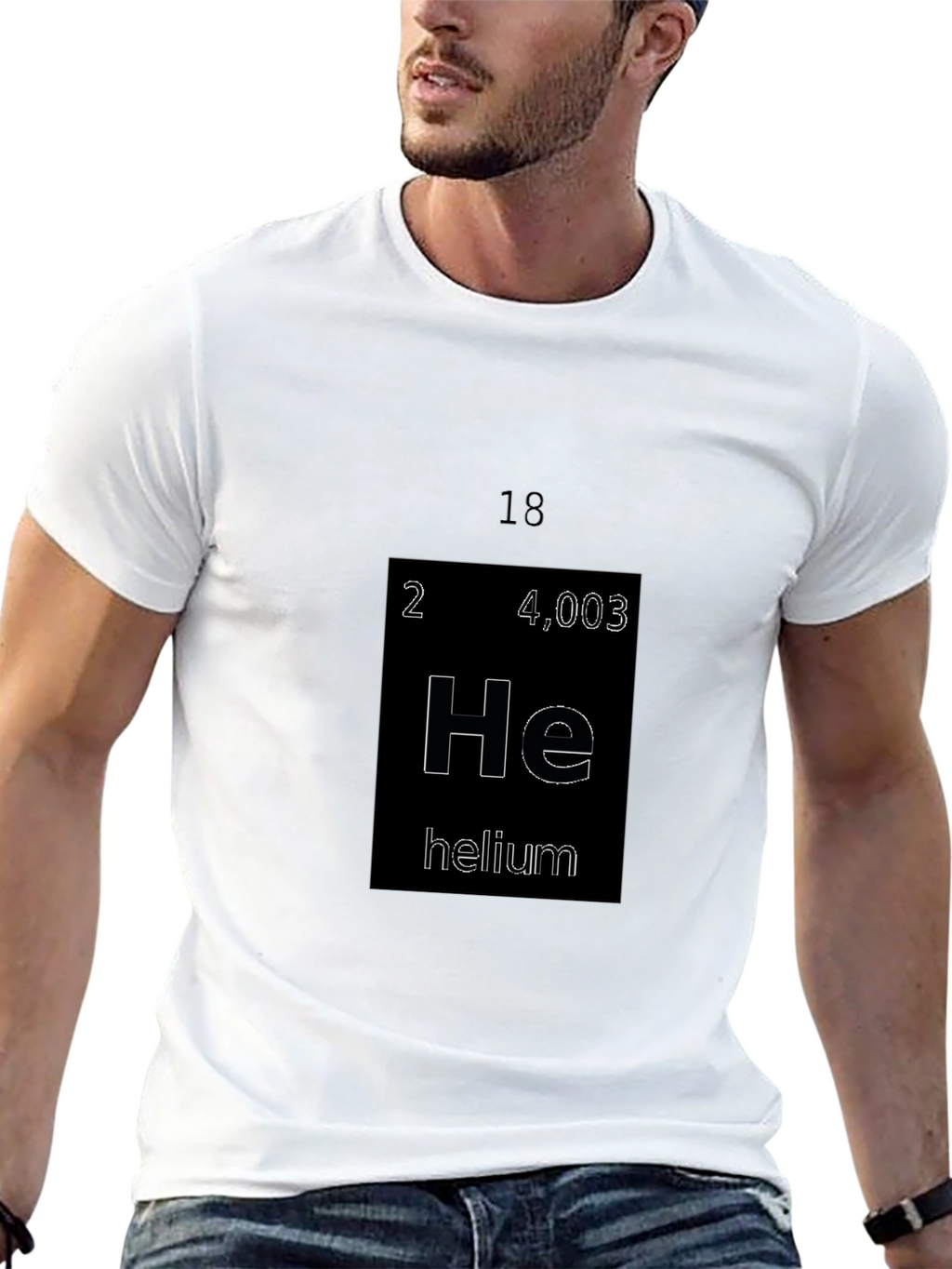 Helium Element T-Shirt - Science Chemistry Tee