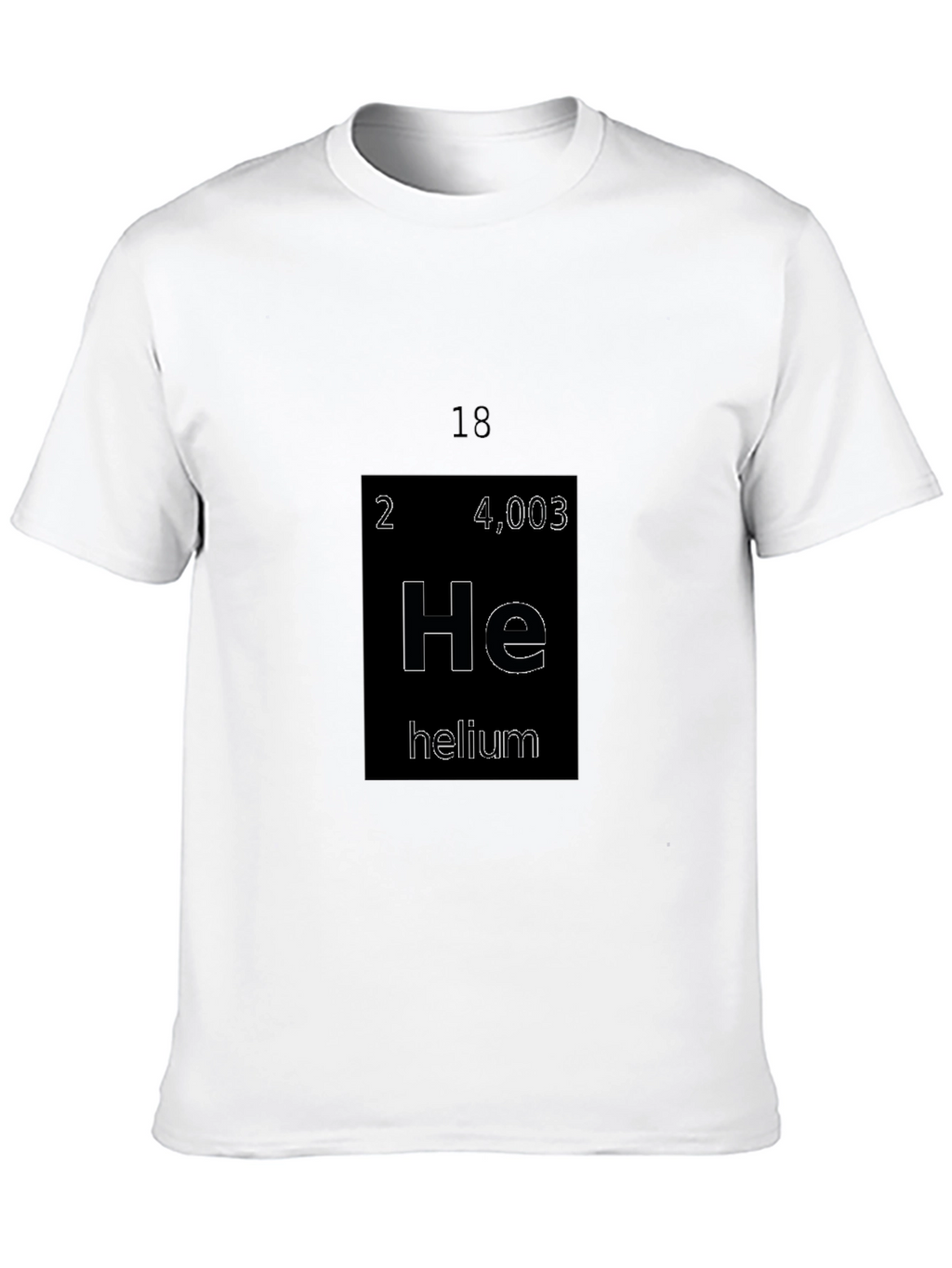 Helium Element T-Shirt - Science Chemistry Tee