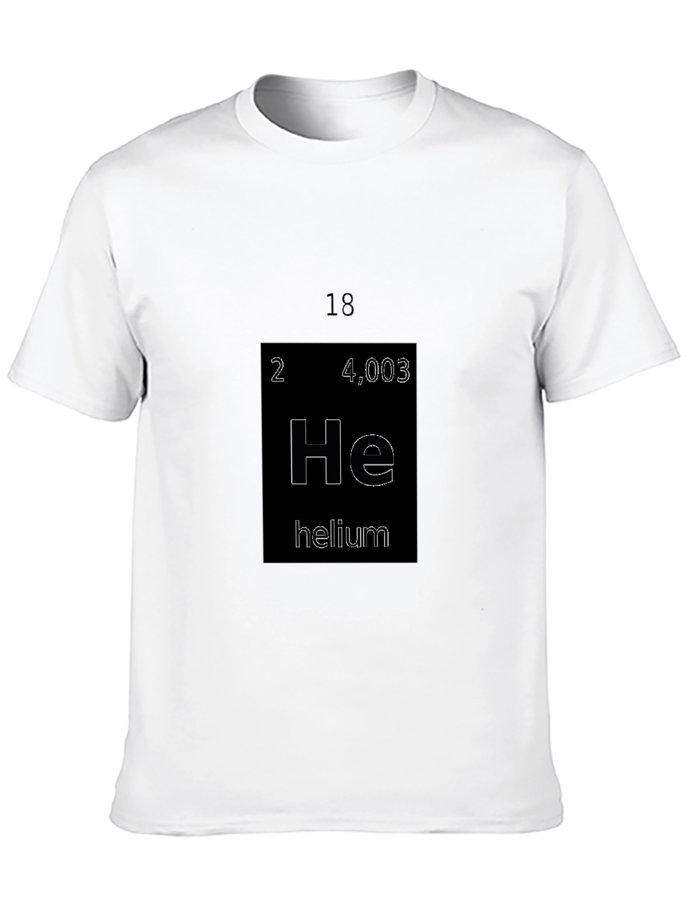 Helium Element T-Shirt - Science Chemistry Tee