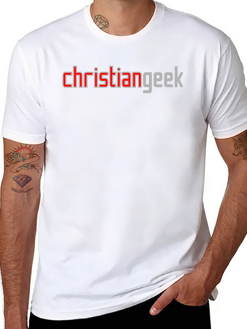 Christian Geek T-Shirt - Black Short Sleeve