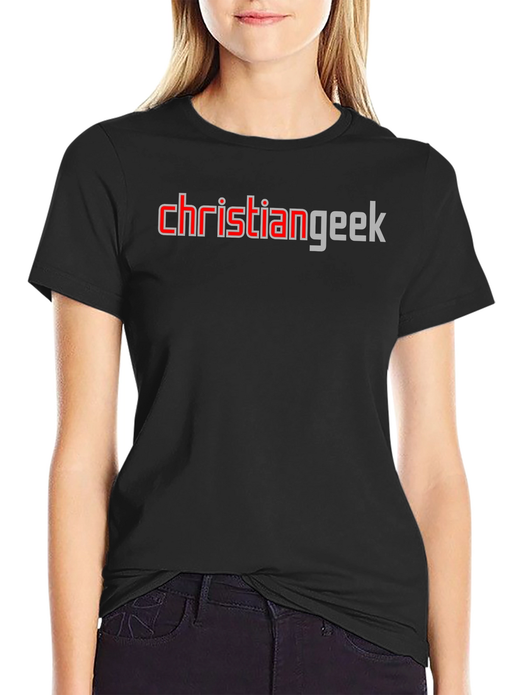 Christian Geek T-Shirt - Black Short Sleeve