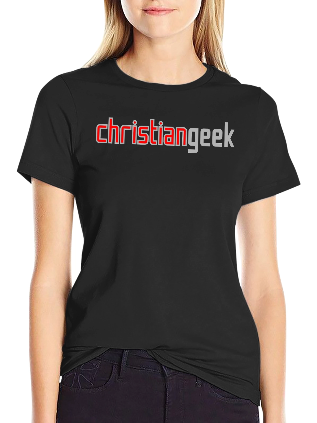 Christian Geek T-Shirt - Black Short Sleeve