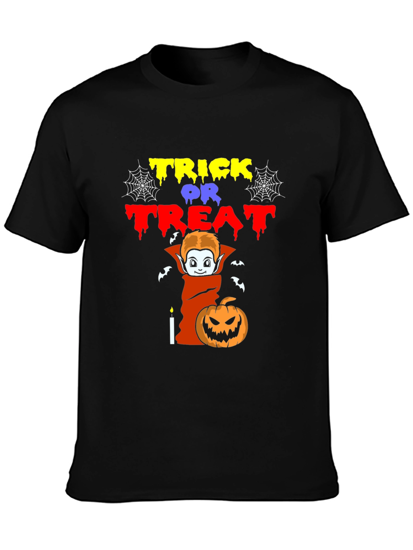 Halloween Trick or Treat Graphic T-Shirt
