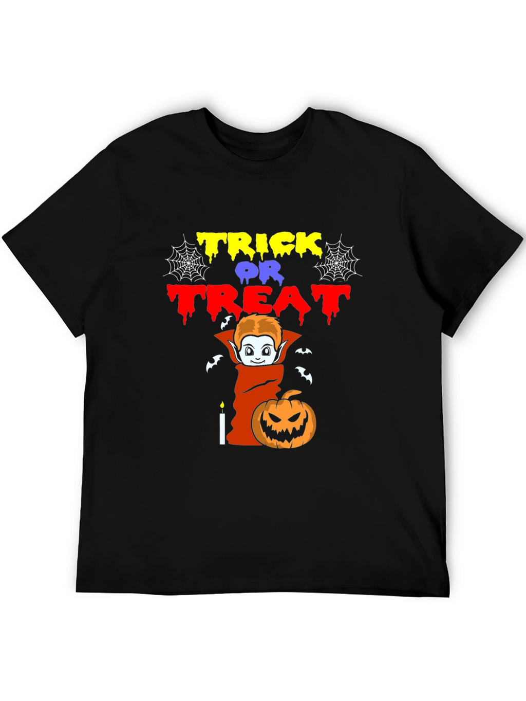 Halloween Trick or Treat Graphic T-Shirt