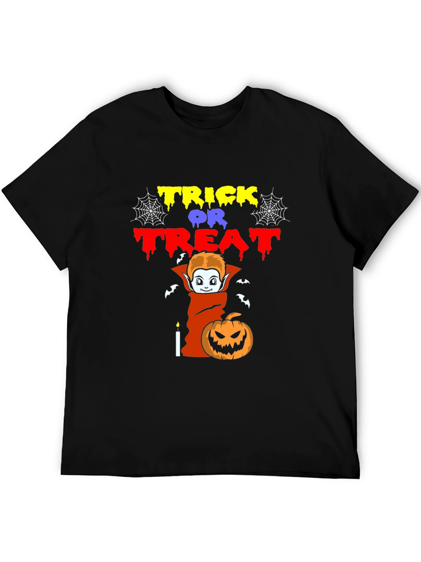 Halloween Trick or Treat Graphic T-Shirt