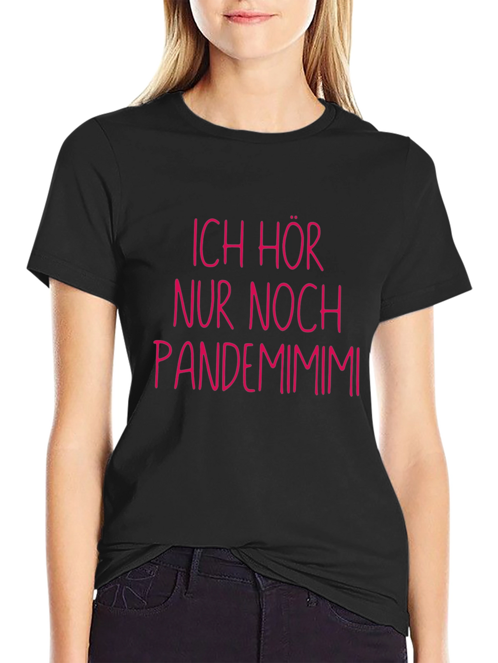 Pandemimimi Black T-Shirt