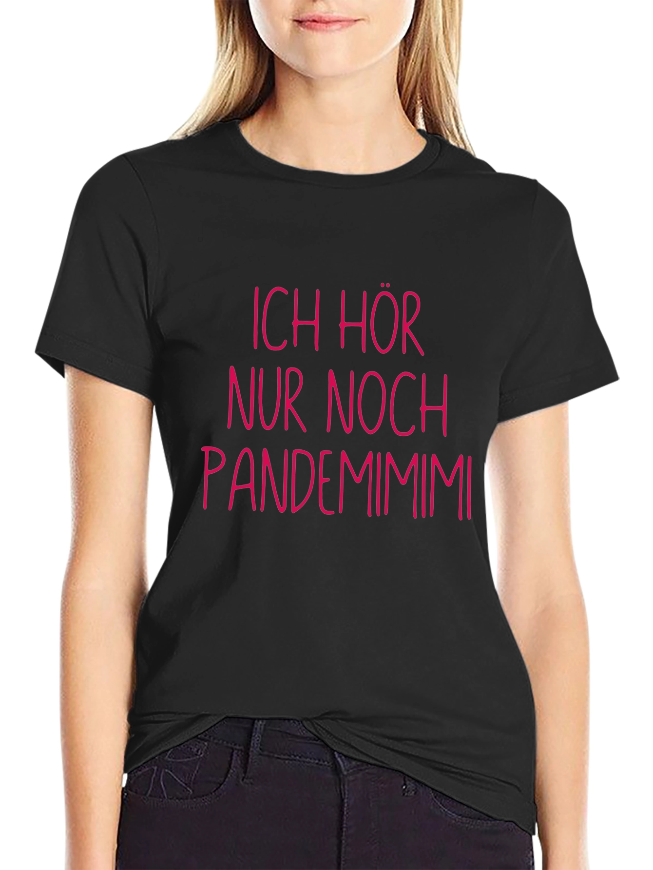 Pandemimimi Black T-Shirt