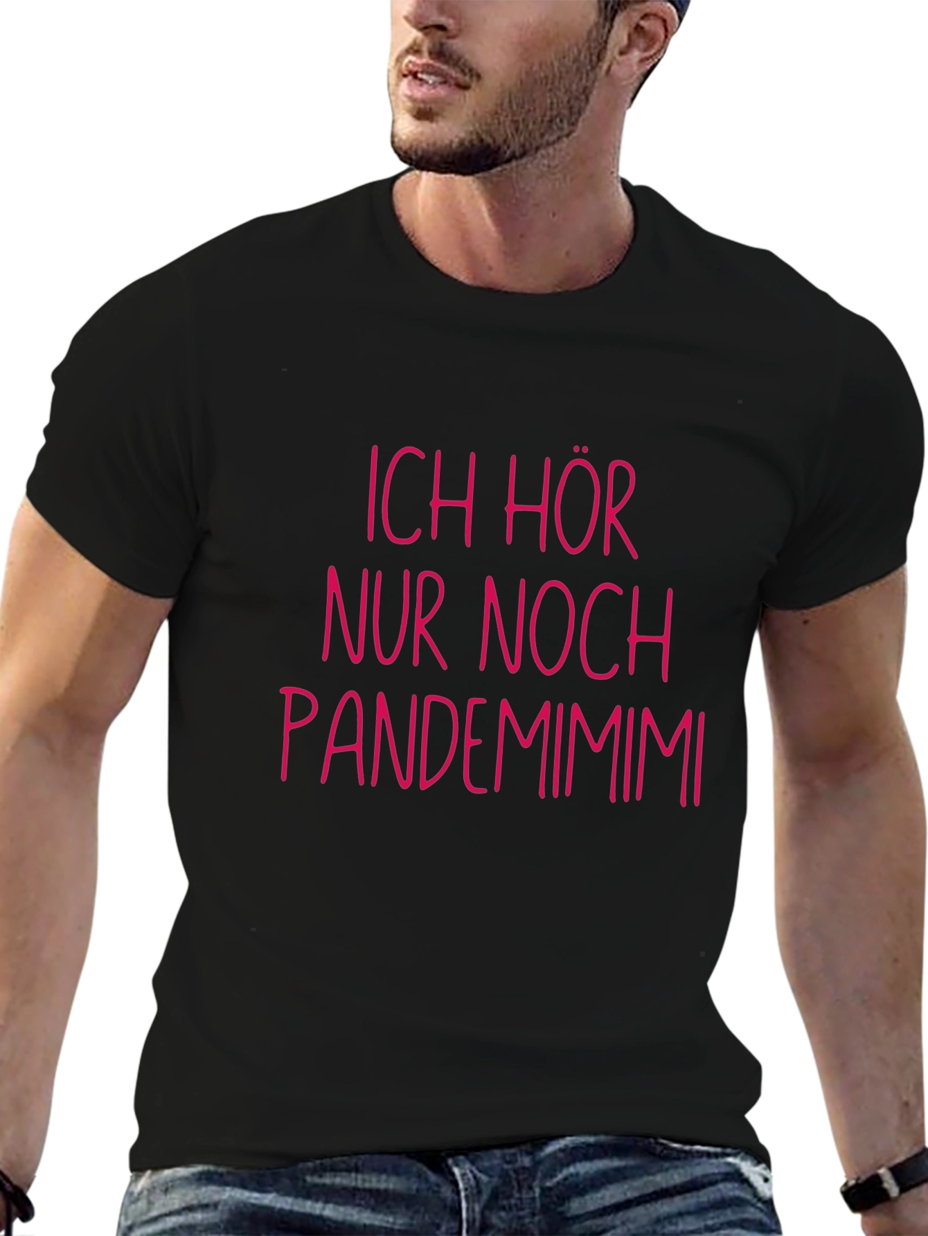 Pandemimimi Black T-Shirt