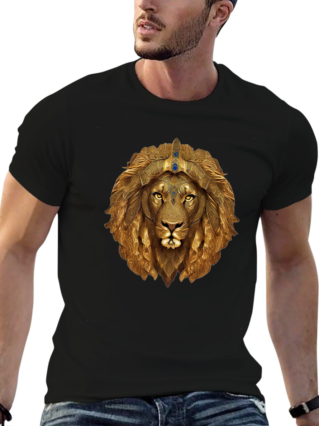 Lion King Graphic Tee - Black